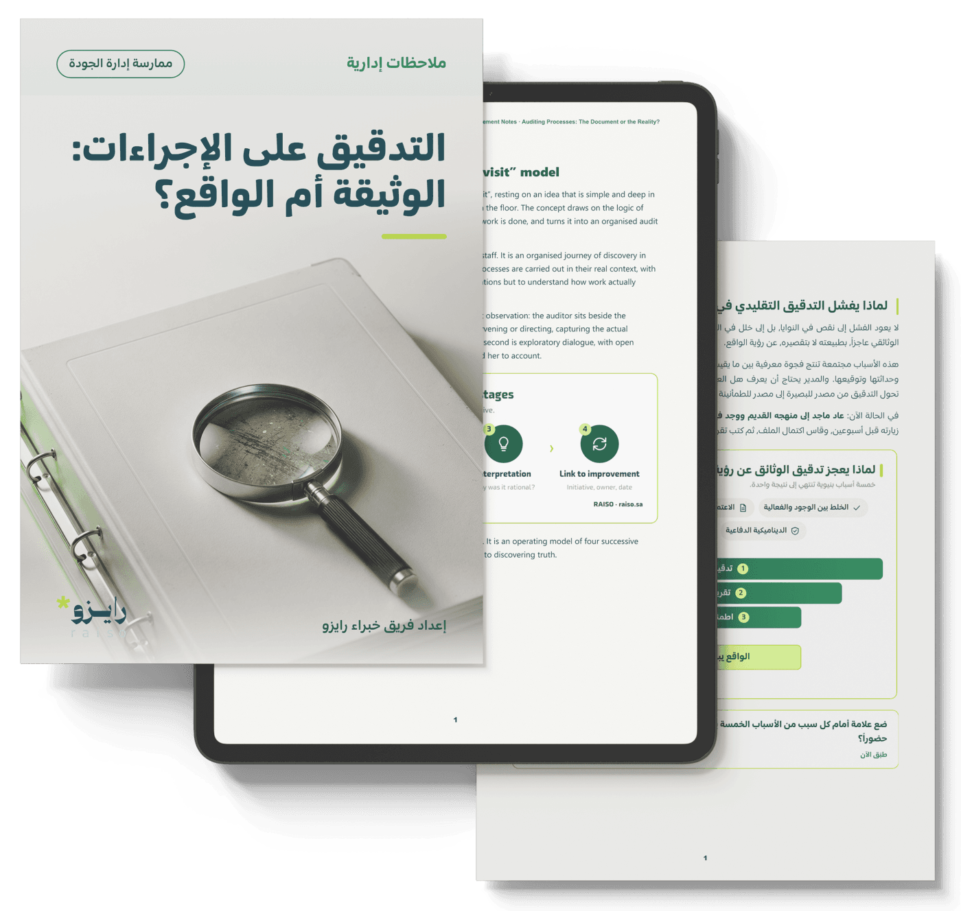 التدقيق على الإجراءات: الوثيقة أم الواقع؟